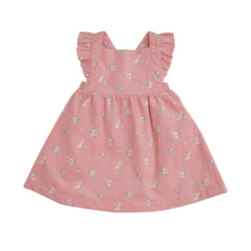 Baby Girl Pink Floral Dress